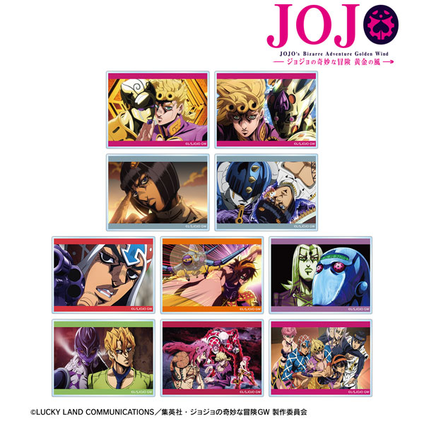 ジョジョ25周年メモリアルカード＆クリアファイルセット ㉟ジョルノ