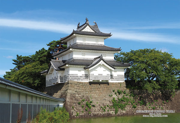 ジグソーパズル シリーズ・日本の都市70 新潟県新発田市「新発田城 三階櫓」 300ピース (300-426)[キューティーズ]