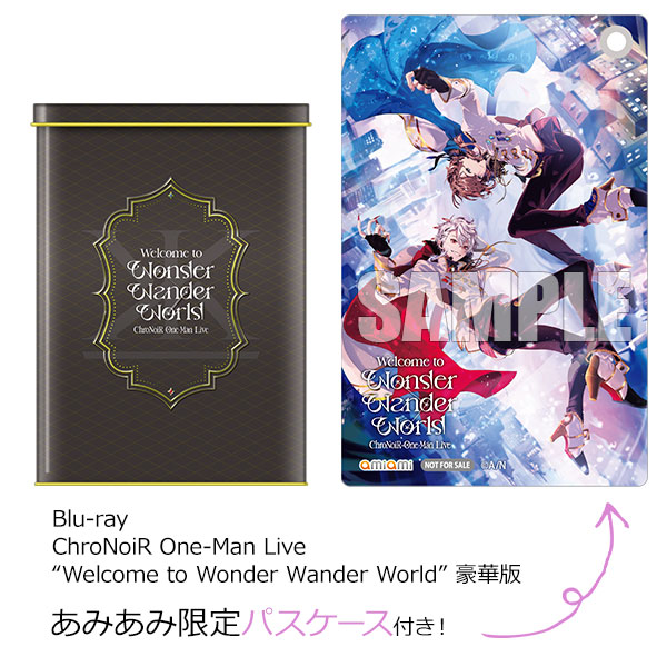 【あみあみ限定特典】BD ChroNoiR One-Man Live “Welcome to Wonder Wander World” 豪華版 (Blu-ray Disc)[ANYCOLOR]