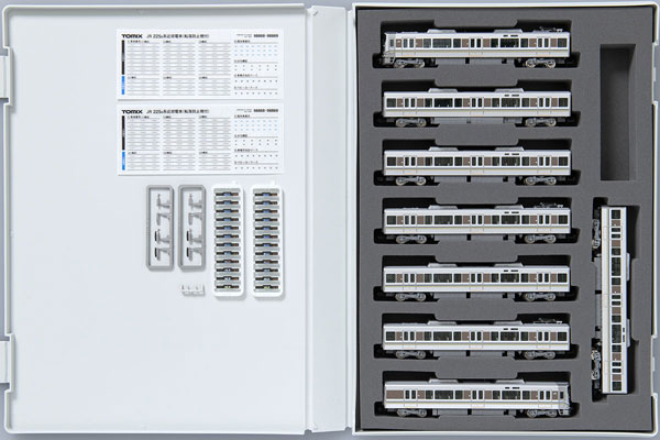 98868 JR 225 0系近郊電車(転落防止幌付・8両編成)セット(8両)[TOMIX]