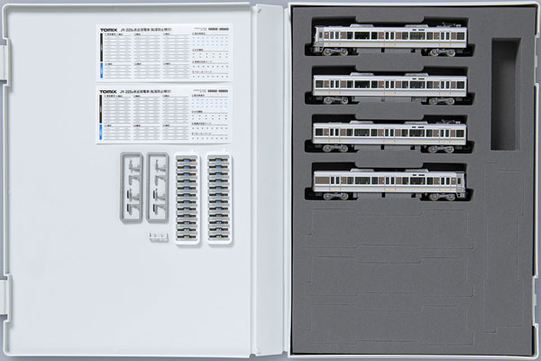 98869 JR 225 0系近郊電車(転落防止幌付・4両編成)セット(4両)[TOMIX]