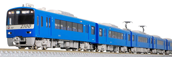 31925 京急2100形(KEIKYU BLUE SKY TRAIN・マーク無し)8両編成セット(動力付き)[グリーンマックス]