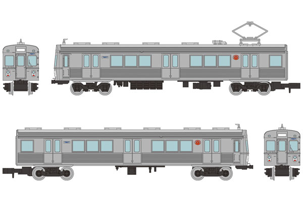 鉄道コレクション 東急電鉄7200系東横線・非冷房車2両セット[トミーテック]