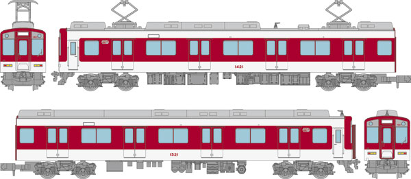 鉄道コレクション 近畿日本鉄道1420系2両セットA[トミーテック]