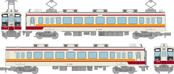 鉄道コレクション 野岩鉄道6050系やがぴぃカー 2両セット[トミーテック]