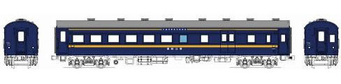 TW61-12C 国鉄オヤ33(オハニ36改造タイプ)青15号[トラムウェイ]