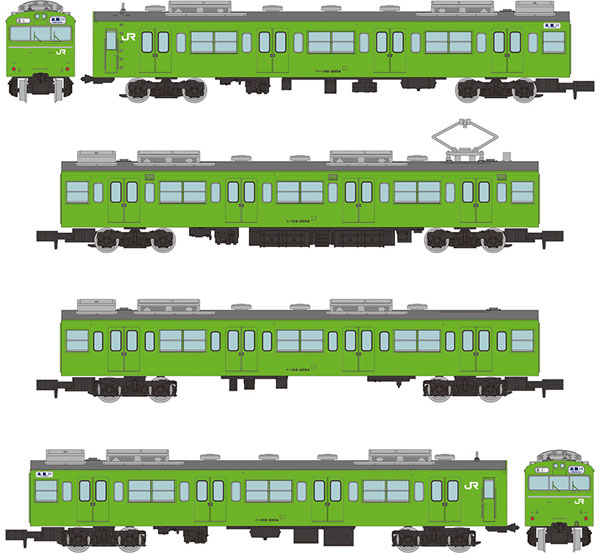 鉄道コレクション JR103系3000番代冷房車川越線・八高線4両セットB[トミーテック]