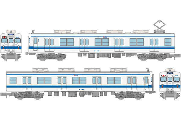 鉄道コレクション 東武鉄道8500型初期修繕車8509編成2両セット[トミーテック]