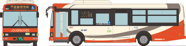 〈JH055〉全国バス80北鉄奥能登バス[トミーテック]