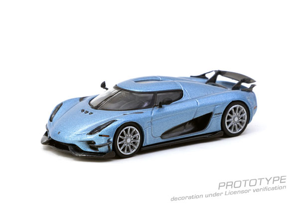 1/64 Koenigsegg Regera Light Blue Metallic[Tarmac Works]