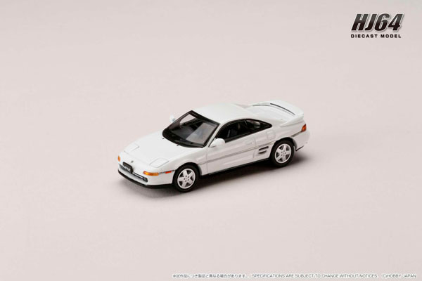 1/64 トヨタ MR2 (SW20) GT-S (1991) スーパーホワイトII[ホビージャパン]