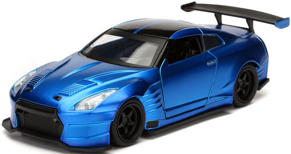 1/32 F＆F ニッサン GT-R (R35) ベンソープラ ブルー ブライアン[Jada Toys]