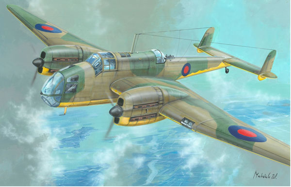 英・ハンドレページ・ヘレフォード双発爆撃機 (プラモデル) 1/144 英・ハンドレイペイジ・ヘレフォード双発爆撃機 プラモデル