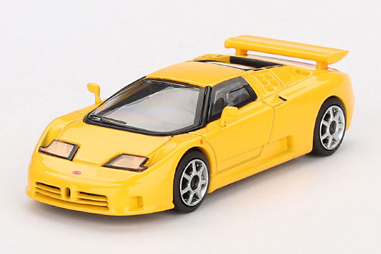 1/64 ブガッティ EB110 スーパースポーツ Giallo Bugatti(イエロー)(左ハンドル)[MINI GT]