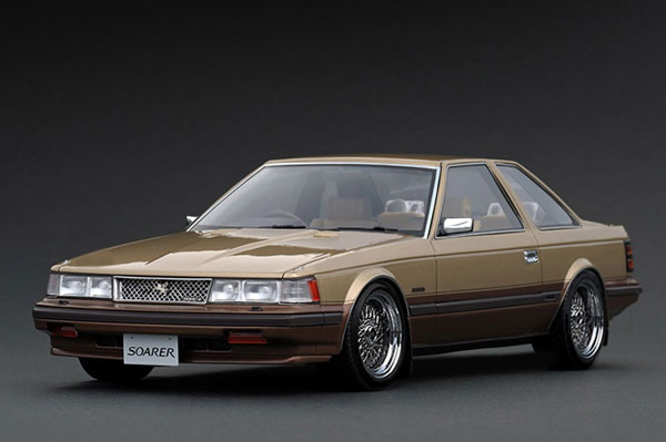 1/18 Toyota Soarer 2800GT Extra (Z10) Gold/Brown[イグニッションモデル]