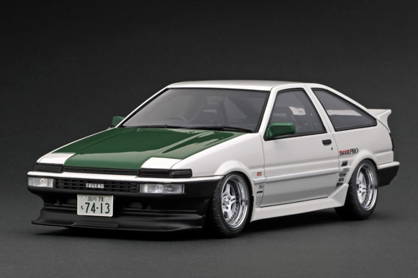 1/18 Toyota Sprinter Trueno (AE86) 3Door TK-Street Ver White[イグニッションモデル]