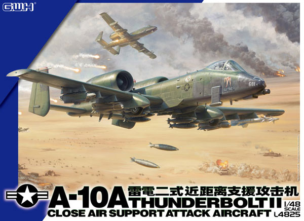 1/48 アメリカ空軍 A-10A 攻撃機 プラモデル[グレートウォールホビー]