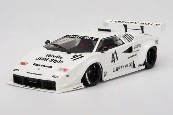 1/18 ランボルギーニ カウンタック LB-WORKS 東京オートサロン 2024 ホワイト