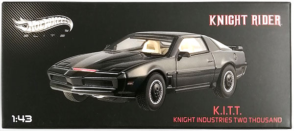 ホットウィール Elite Cult Classics 1/43 ナイト 2000 K.I.T.T.