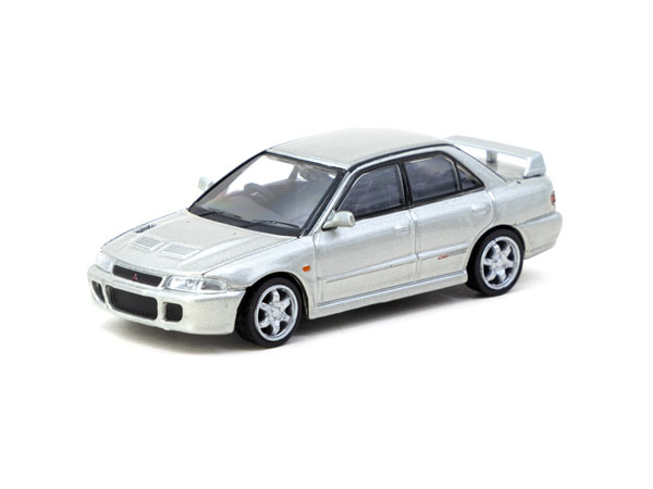 1/64 Mitsubishi Lancer GSR Evolution Silver with Tarmac Trading Cards[Tarmac Works]