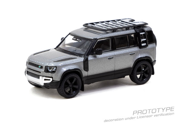 1/64 Land Rover Defender 110 Grey Metallic[Tarmac Works]