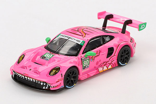 1/64 ポルシェ 911 GT3 R IMSA バージニア Roxy 2023 #80 AO Racing[MINI GT]