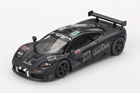 1/64 マクラーレン F1 GTR ルマン24時間 1995 優勝車 #59 J.J.Lehto/Y.Dalmas/M.Sekiya ウェザリング塗装[MINI GT]