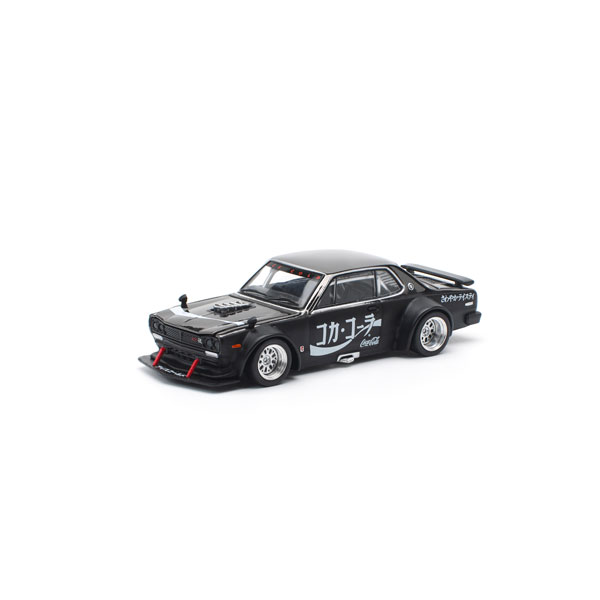 1/64 SKYLINE GT-R DRIFT (HAKOSUKA) - COCA COLA ZERO JP BLACK