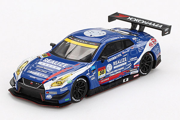 1/64 GT-R NISMO GT3 SUPER GT 2023 #56 “REALIZE NISSAN MECHANIC CHALLENGE GT-R” KONDO RACING 日本限定[MINI GT]