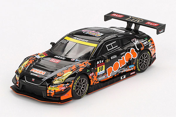 1/64 Nissan GT-R NISMO GT3 SUPER GTシリーズ 2023 #10 “PONOS GAINER GT-R” GAINER(左ハンドル) 日本限定[MINI GT]