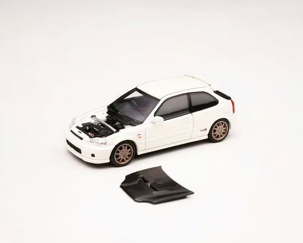 おまけ追加 HONDA シビック タイプR EK9型 チャンピオンホワイト