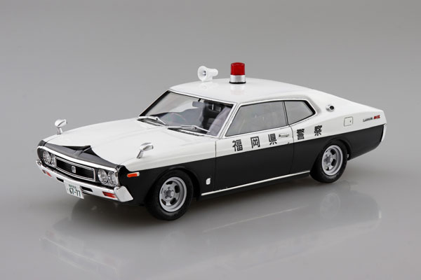 1/24 西部警察 No.10 C130ローレルHT 捜査用パトロールカー プラモデル[アオシマ]