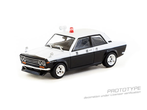 1/64 Datsun 510 Police Car[Tarmac Works]