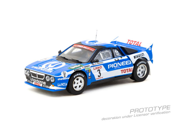 1/64 Lancia 037 Rally Ypres 24 Hours Rally 1983 J.C. Andruet / F. Sappey[Tarmac Works]