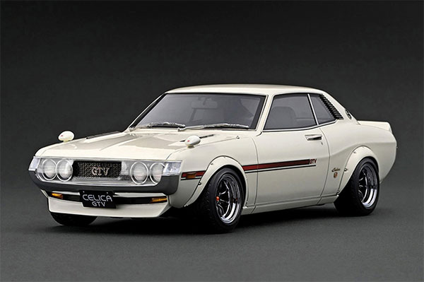 1/18 Toyota Celica 1600GTV (TA22) White[イグニッションモデル]