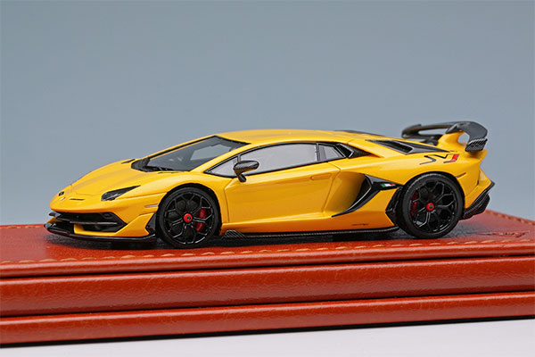1/64 ランボルギーニ アヴェンタドール SVJ 2018 (Leirion wheel) ニュージアッロオリオン[メイクアップ]《０６月予約》