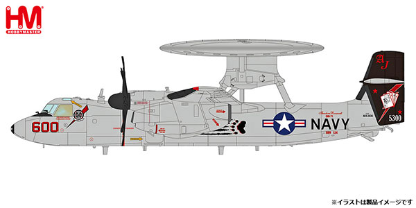 1/72 E-2C ホークアイ “VAW-121 ベア・エース 2009”[ホビーマスター]