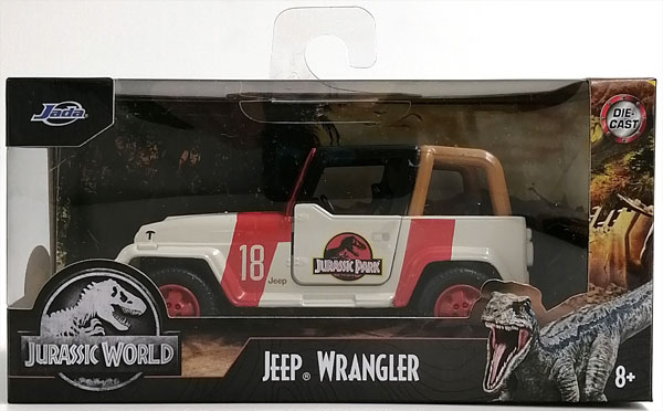 【中古】HOLLYWOOD RIDES ジュラシック・パーク ジープ ラングラー[Jada Toys]