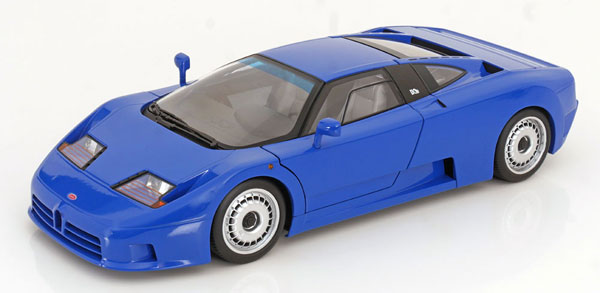 1/12 Bugatti EB110 1991 ブルー[KKスケール]