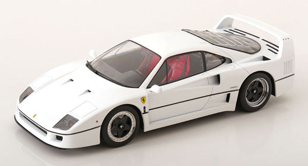 1/18 Ferrari F40 Brunei ホワイト[KKスケール]