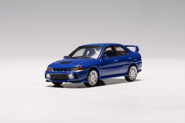 1/64 Mitsubishi Lancer Evolution IV ICELLE BLUE[MOTORHELIX]