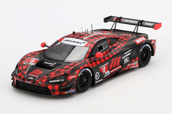 1/43 マクラーレン 720S GT3 EVO IMSA Chevrolet グランプリ 2024 ”Plaid” #9 Pfaff Motorsport[TSMモデル]