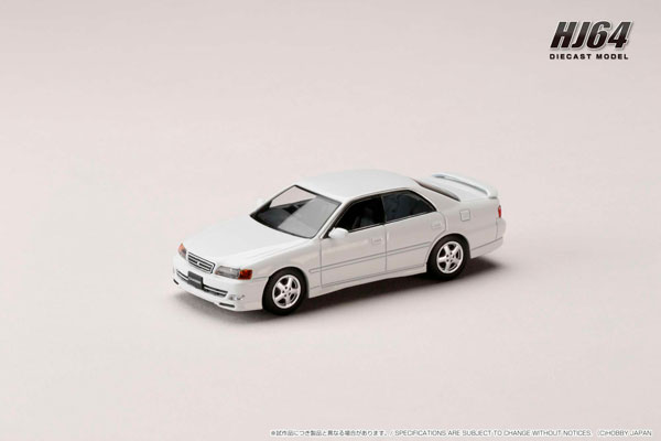 1/64 トヨタ チェイサー TOURER V (JZX100) 1998 スーパーホワイト II[ホビージャパン]