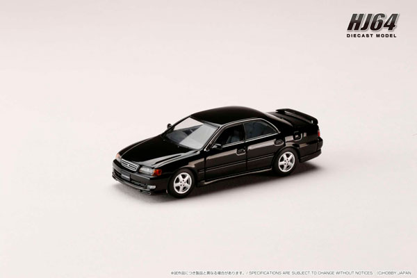 1/64 トヨタ チェイサー TOURER V (JZX100) 1998 ブラック(カスタムカラー)[ホビージャパン]