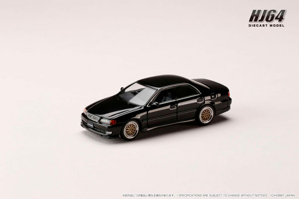 1/64 トヨタ チェイサー TOURER V (JZX100) 1998 / JDM STYLE ブラック(カスタムカラー)[ホビージャパン]