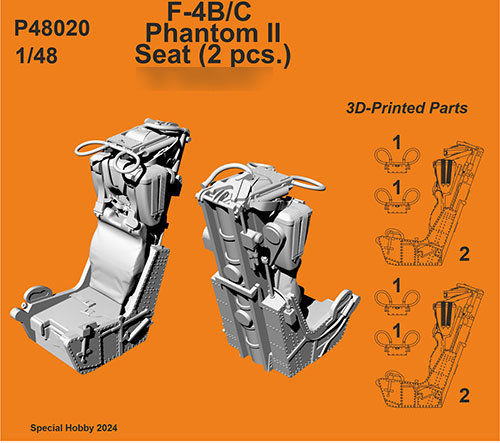 1/48 米・F-4BファントムII用射出座席2個[CMK]