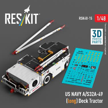 1/48 アメリカ海軍 A/S32A-49艦載牽引トラクターw/エアスターター[RES