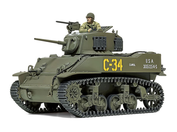 1/48MM アメリカ軽戦車 M5A1 スチュアート プラモデル[タミヤ]《０１月予約》