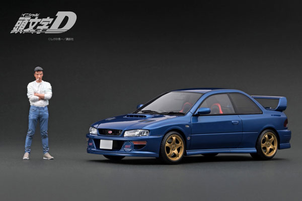 1/18 INITIAL D SUBARU Impreza WRX type R STi Version V (GC8