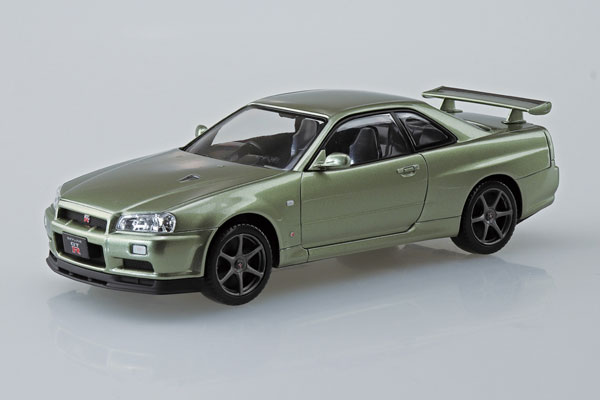 楽プラ スナップキット No.12-MJ ニッサン R34 スカイライン GT